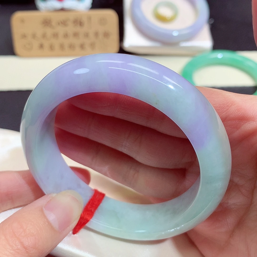 翡翠未镶嵌手镯1241