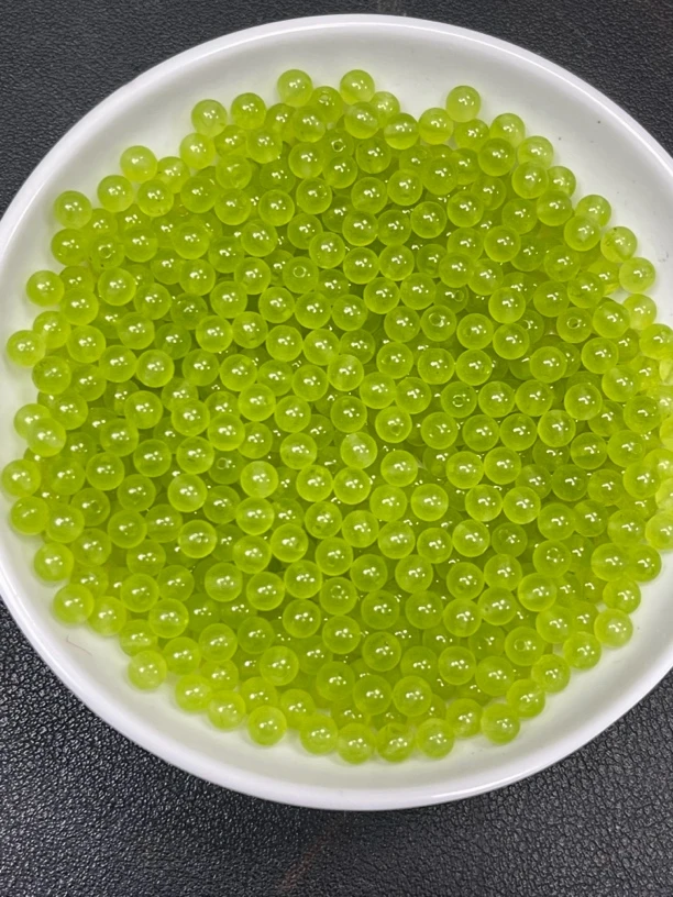 天然珠宝玉石 冰晴水散珠Y877 4MM 50颗（赠弹力绳）