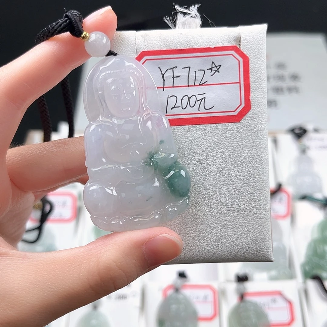 翡翠未镶嵌颈饰712