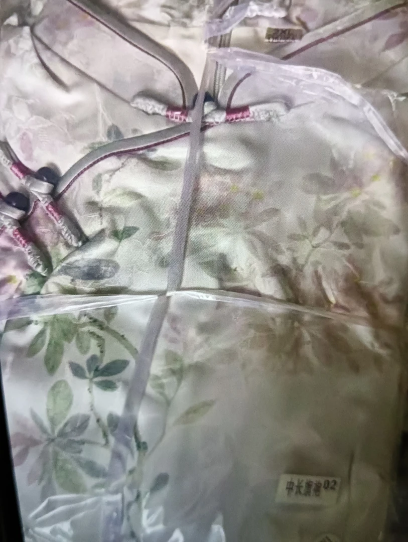 新款清新素雅小花旗袍