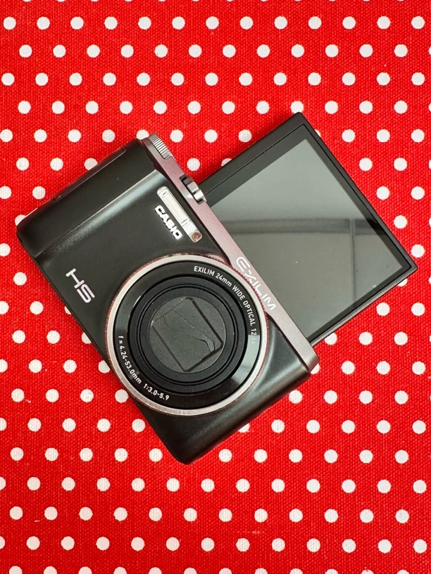 95新 Casio/卡西欧 zr1200冷白皮奶油肌翻转屏可自拍1610w像素