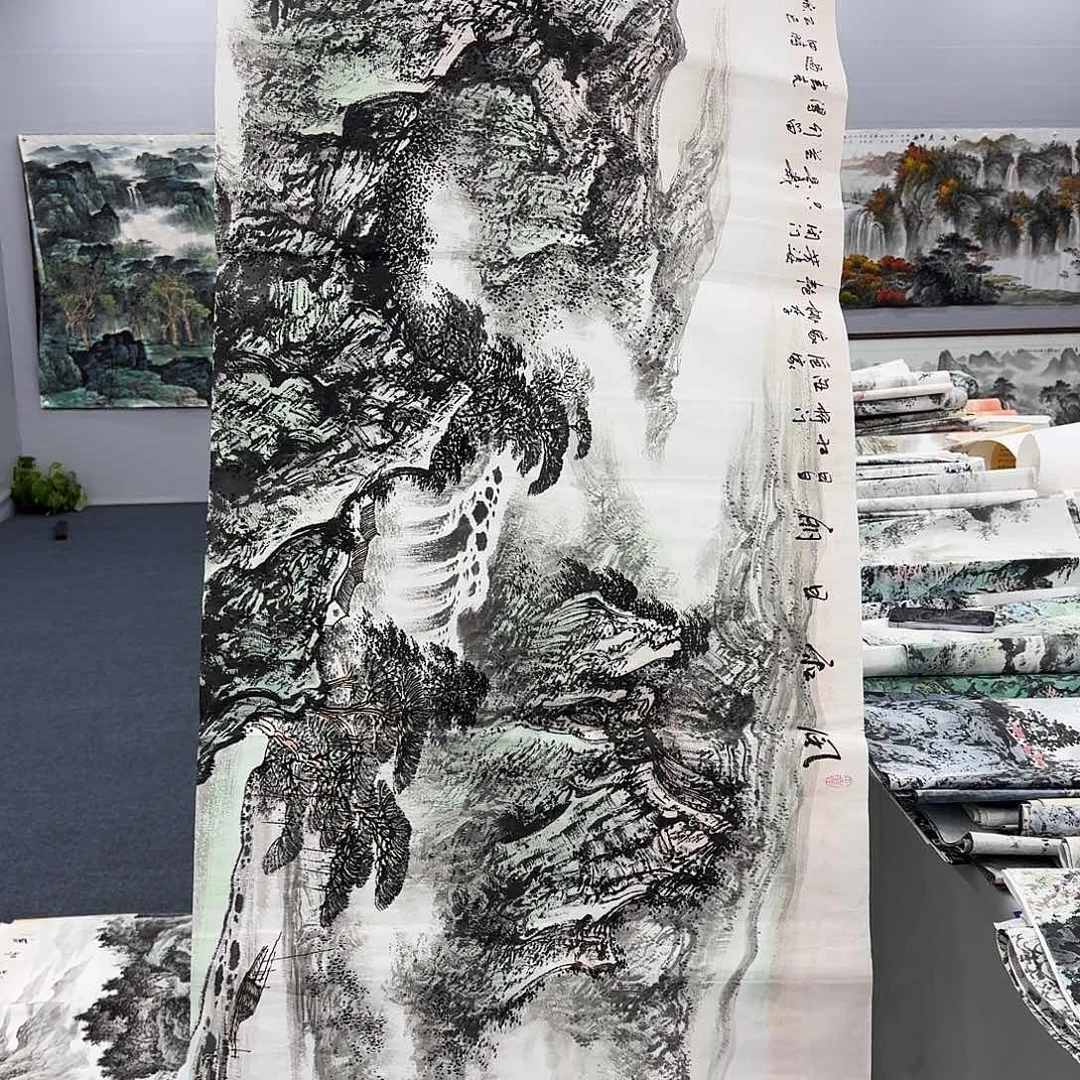 国画纯手绘作品欣赏