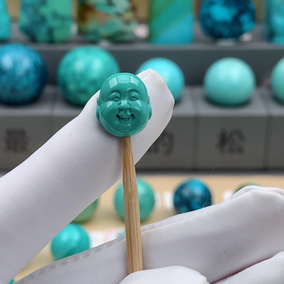 未镶嵌绿松石珠宝奇石