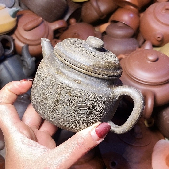 茶壶紫砂全手工制作宜兴紫砂茶壶