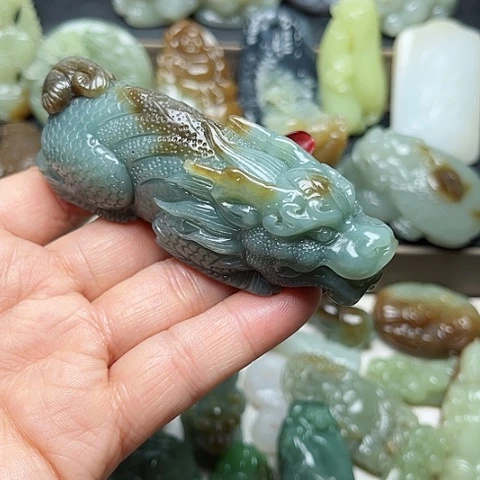 和田玉颈饰未镶嵌用****6