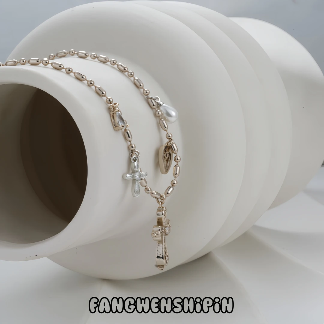 铜合金项链 【镀K金】3275（41+5CM）