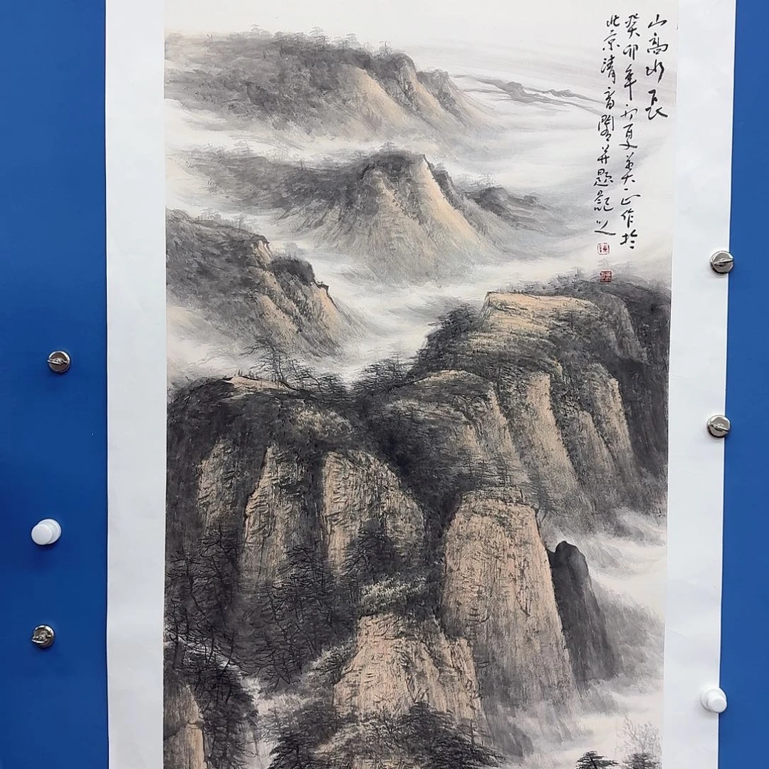 国画多次参加国内外书画