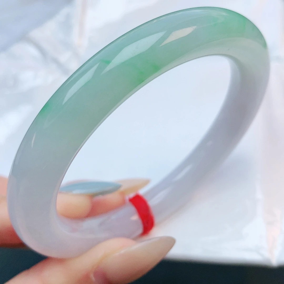 未镶嵌手镯翡翠54圆条882773