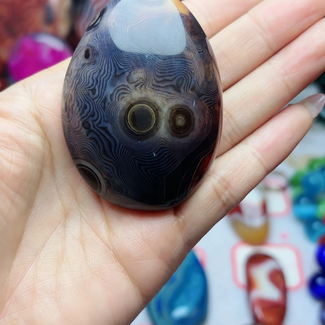 玛瑙/玉髓珠宝奇石未镶嵌影*