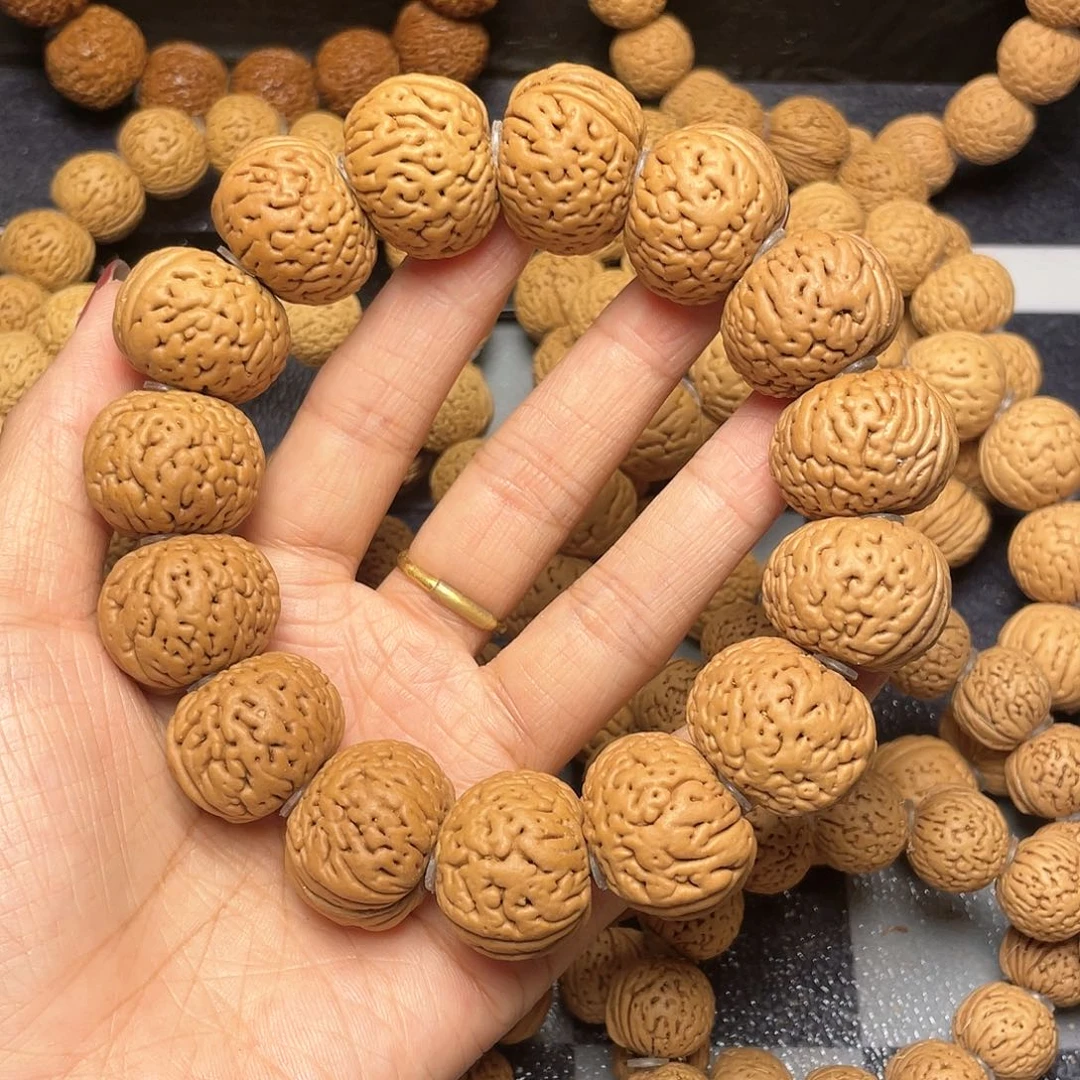 桃核手串文*者23磨盘手串