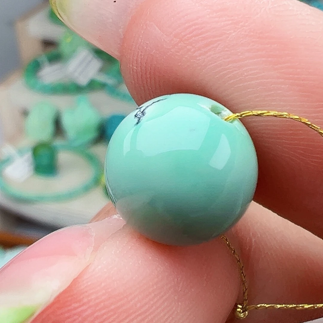 绿松石未镶嵌主播万珍