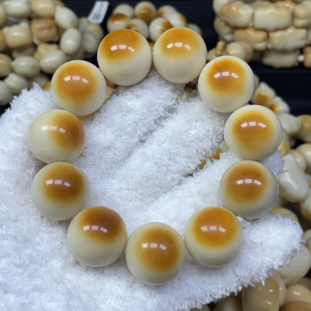 手串菩提根/象牙果11.7.9瑕糖心蛋