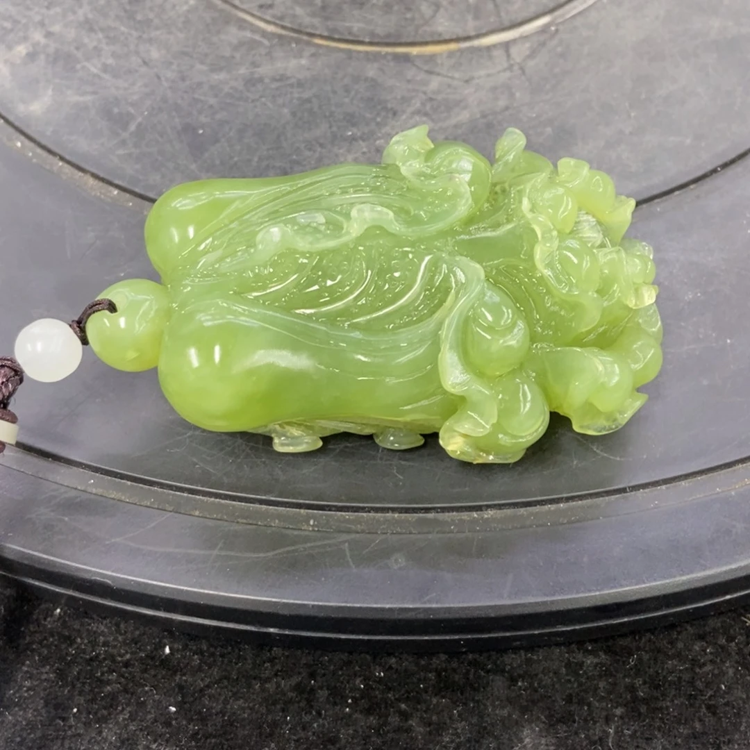 石材天然岫岩玉摆件