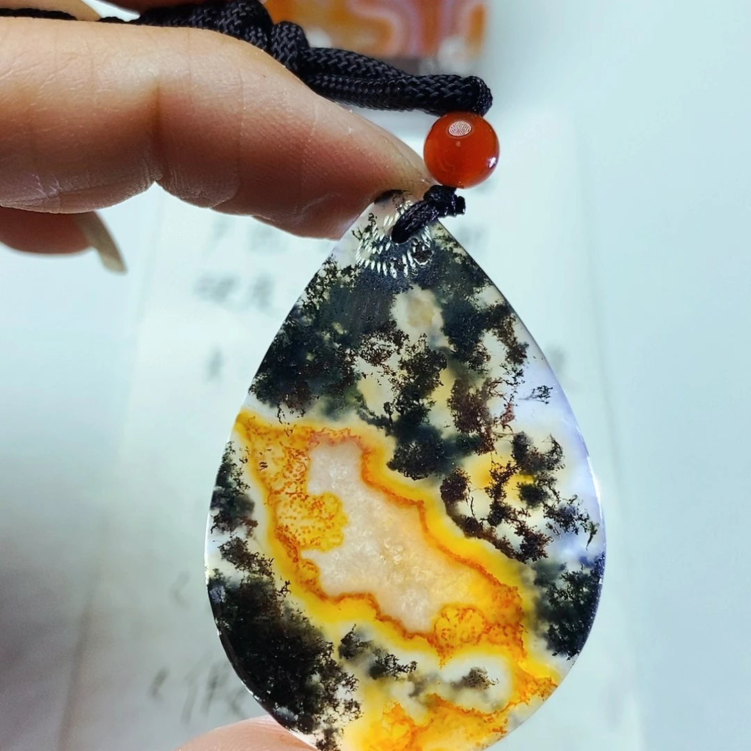玛瑙/玉髓颈饰未镶嵌单*线