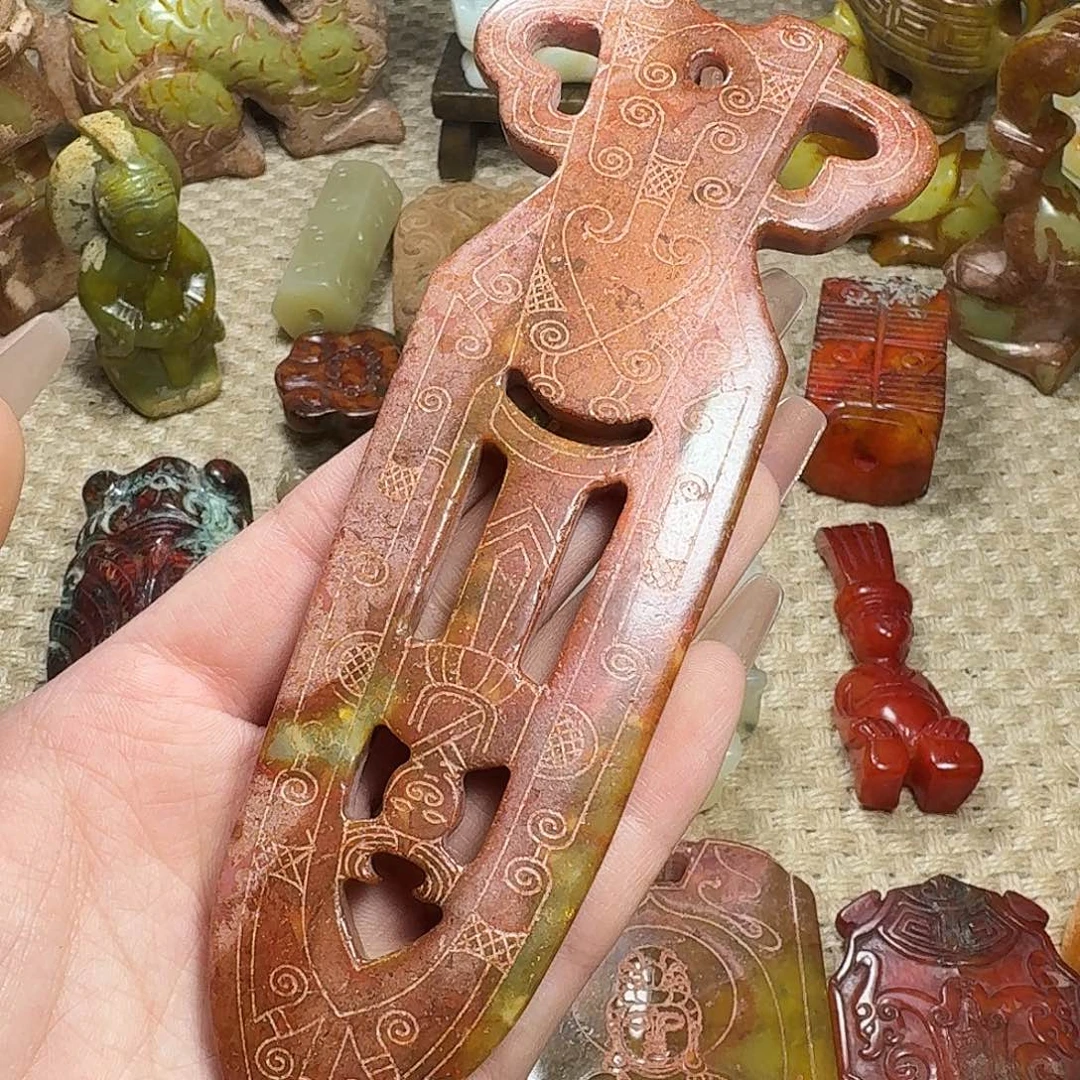 白玉菩提吊坠挂件