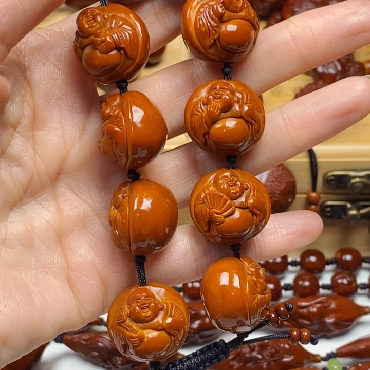 橄榄核吊坠自****6橄榄核手串