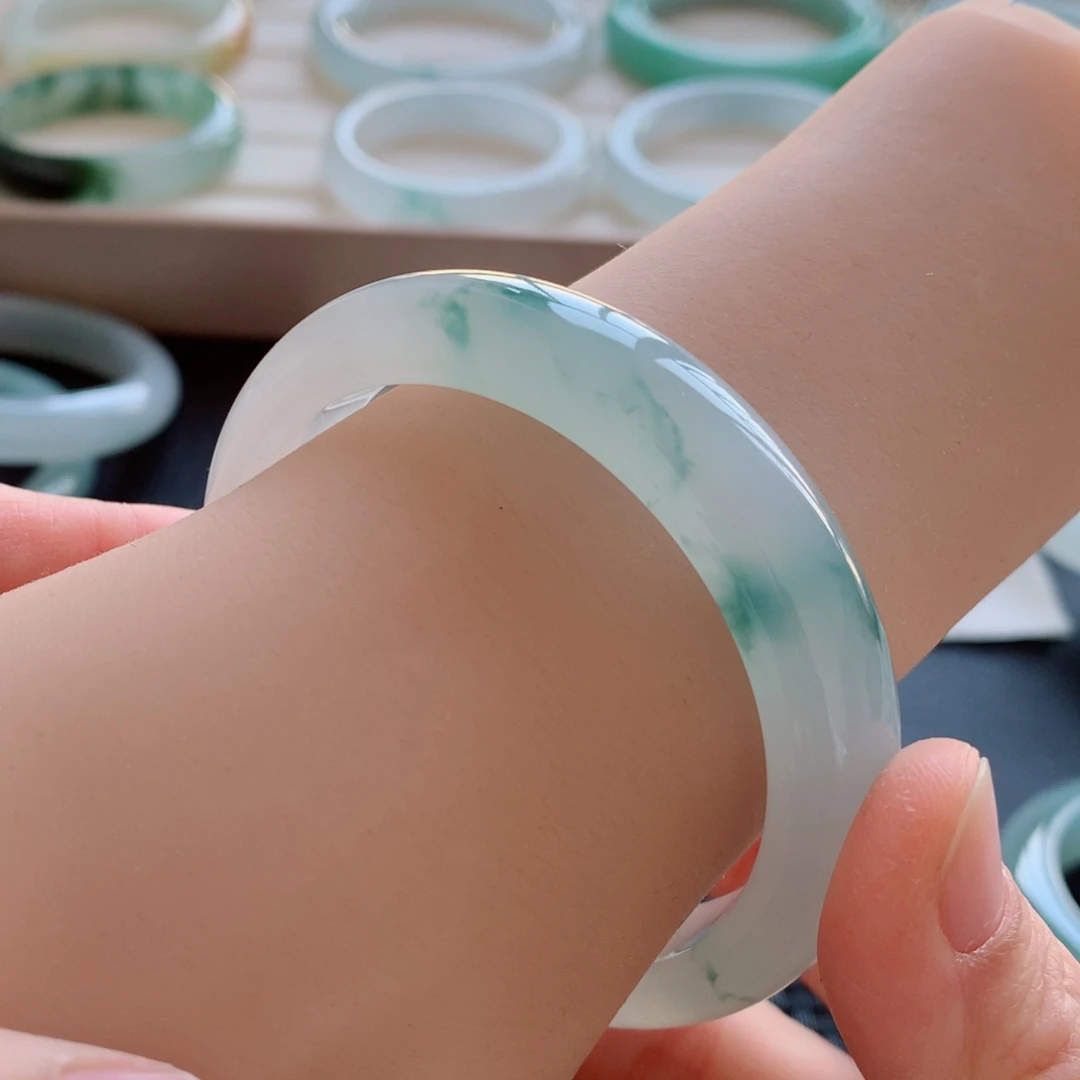 未镶嵌手镯翡翠8号-54.2