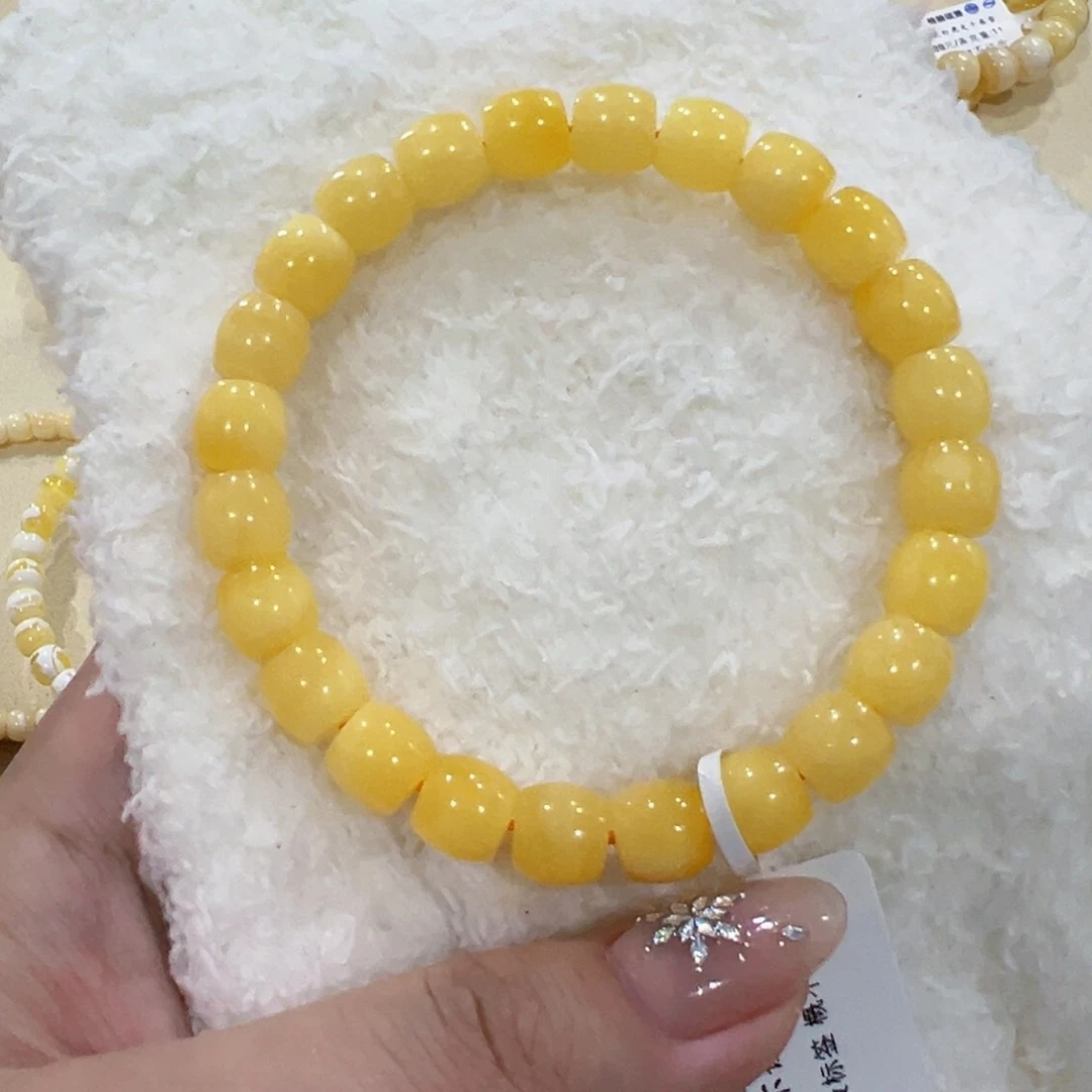 蜜蜡手链未镶嵌孙***孙8.5m顺色直切