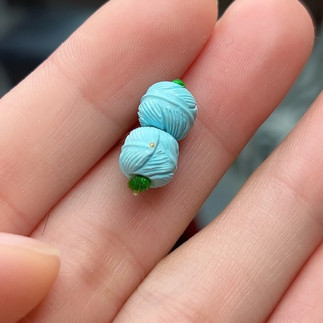 绿松石珠宝奇石未镶嵌