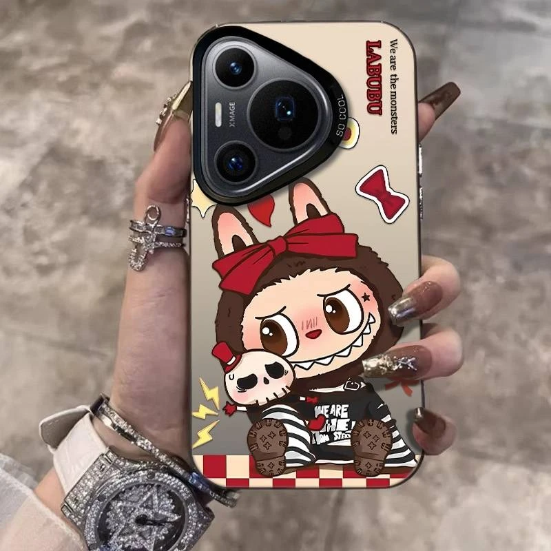 拉布布丫适用华为Pura70Pro手机壳创意P70ultra磨砂防摔保护套潮