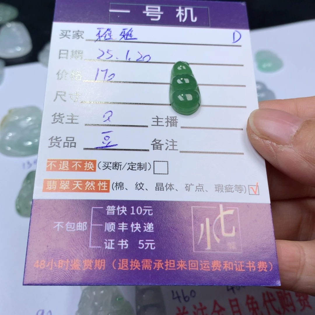 翡翠颈饰未镶嵌✨****雅