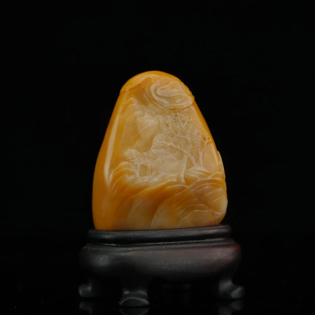 苏良权作/田黄 松下雅聚/朵云轩TW21001HC