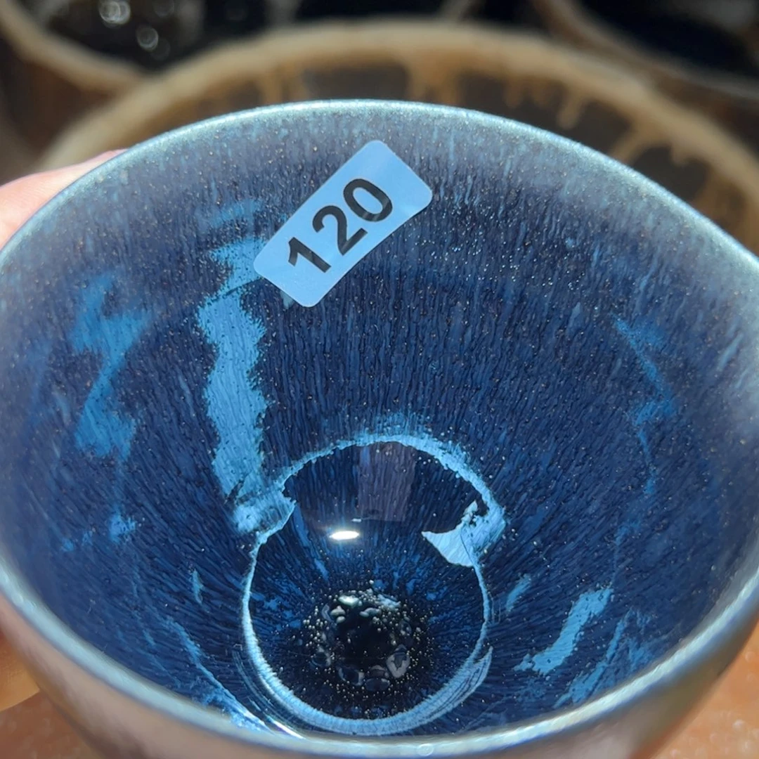 茶盏全手工原矿原釉建盏