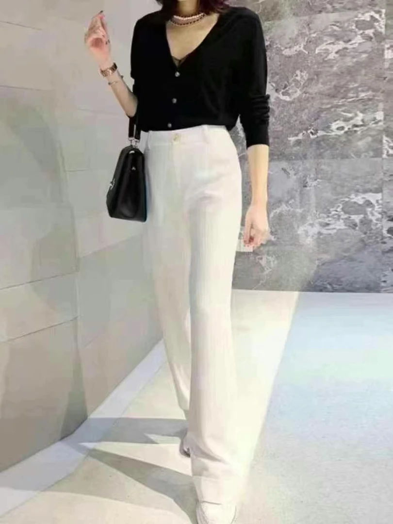 （不退换）5100257巴黎裤显瘦垂感休闲