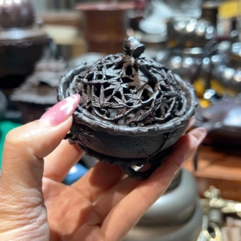 新年快乐中古瓷器瓷器铜铁k**e