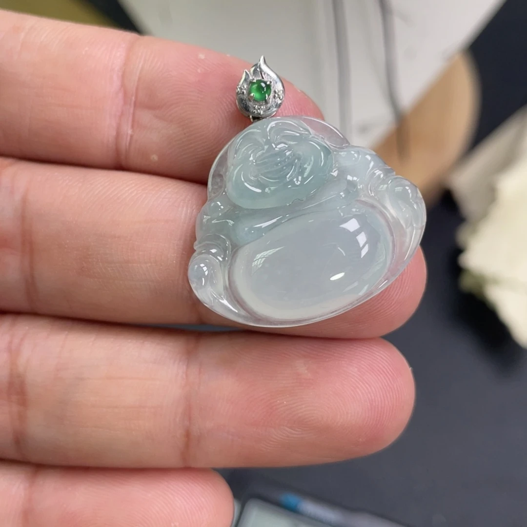 翡翠未镶嵌颈饰6475877586877