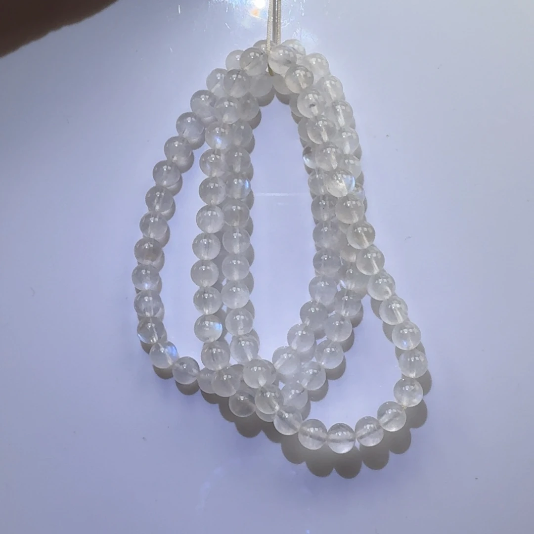 长石项链未镶嵌月光石