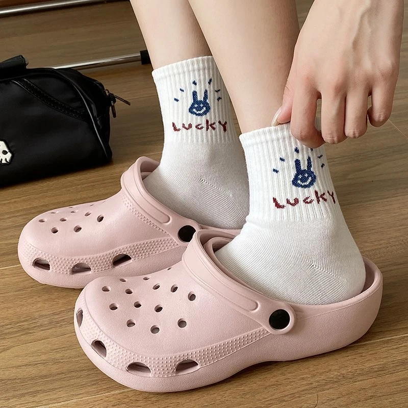 【301-399码】EVA微瑕  防滑耐磨洞洞鞋/拖鞋/人字拖 （慎拍）