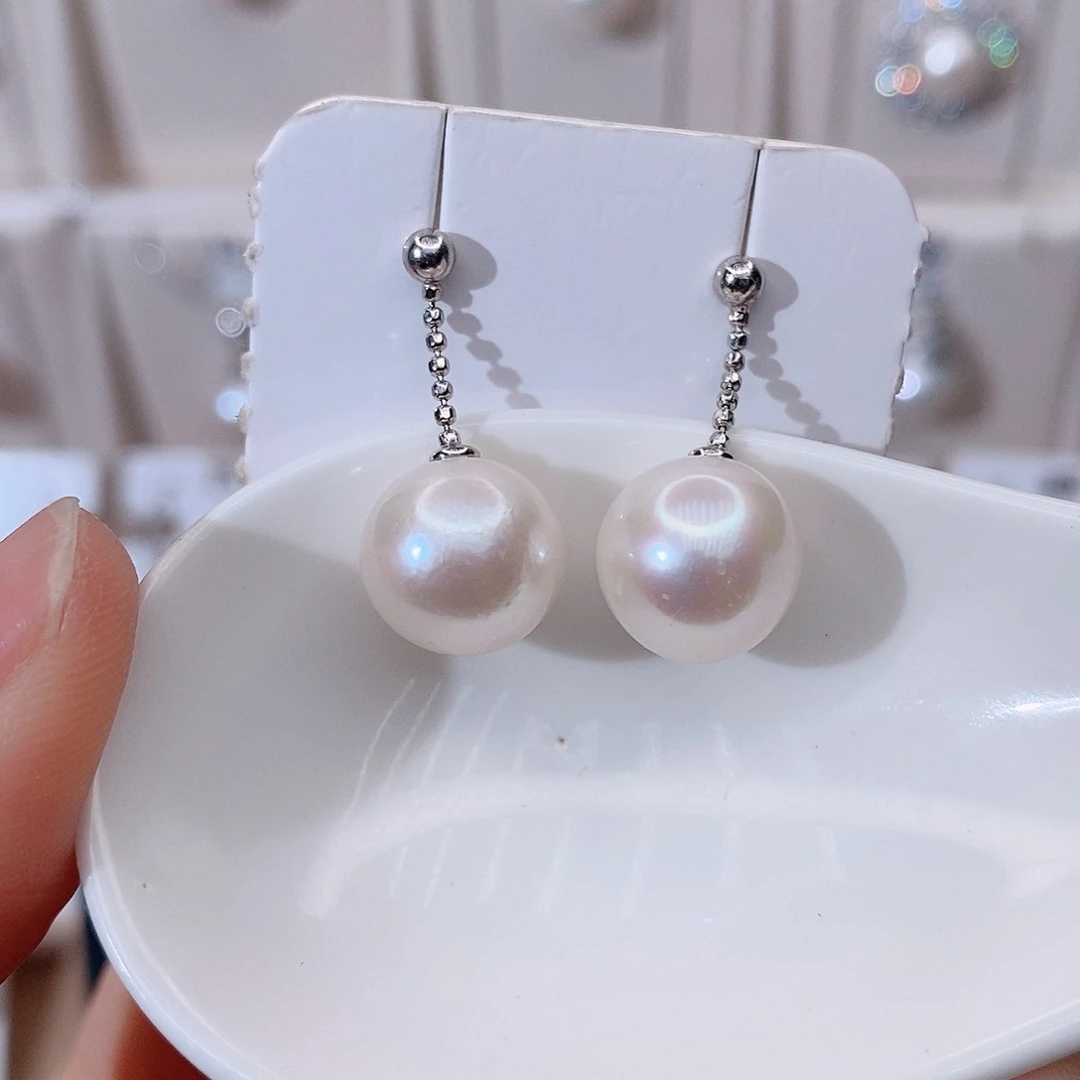 颈饰银S925镶嵌淡水珍珠