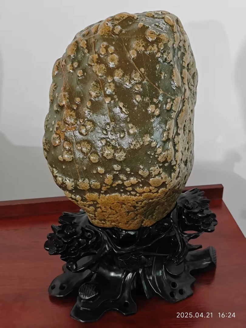 铜仁乌江石约重40斤尺寸22*32*16硕果累累