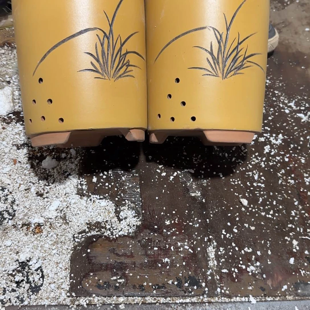 紫砂花盆口径14.18口径