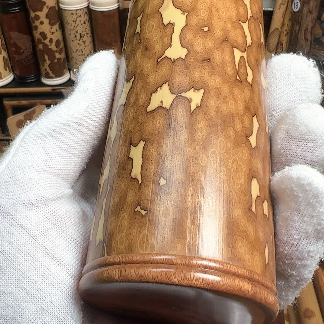 扇子小**骑茶叶罐一个梅妃竹