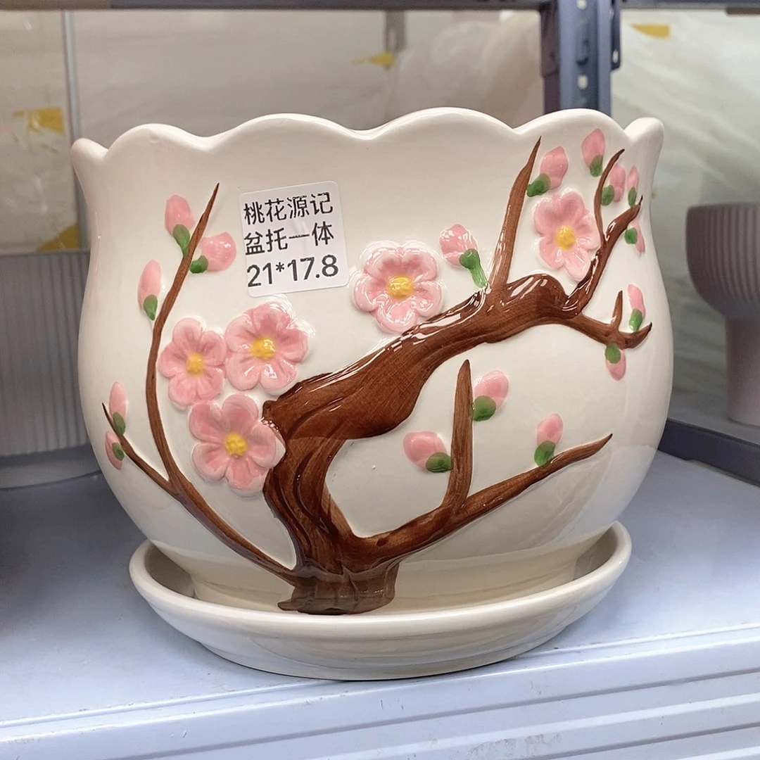 陶瓷-陶瓷花盆@@58286966