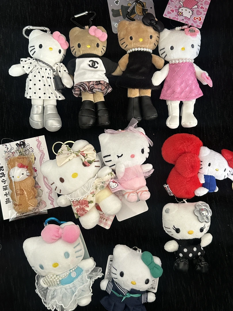[直播选款]可爱玩偶kt毛绒玩具百搭款包包挂件