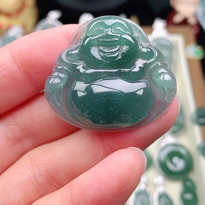 颈饰未镶嵌翡翠吊坠
