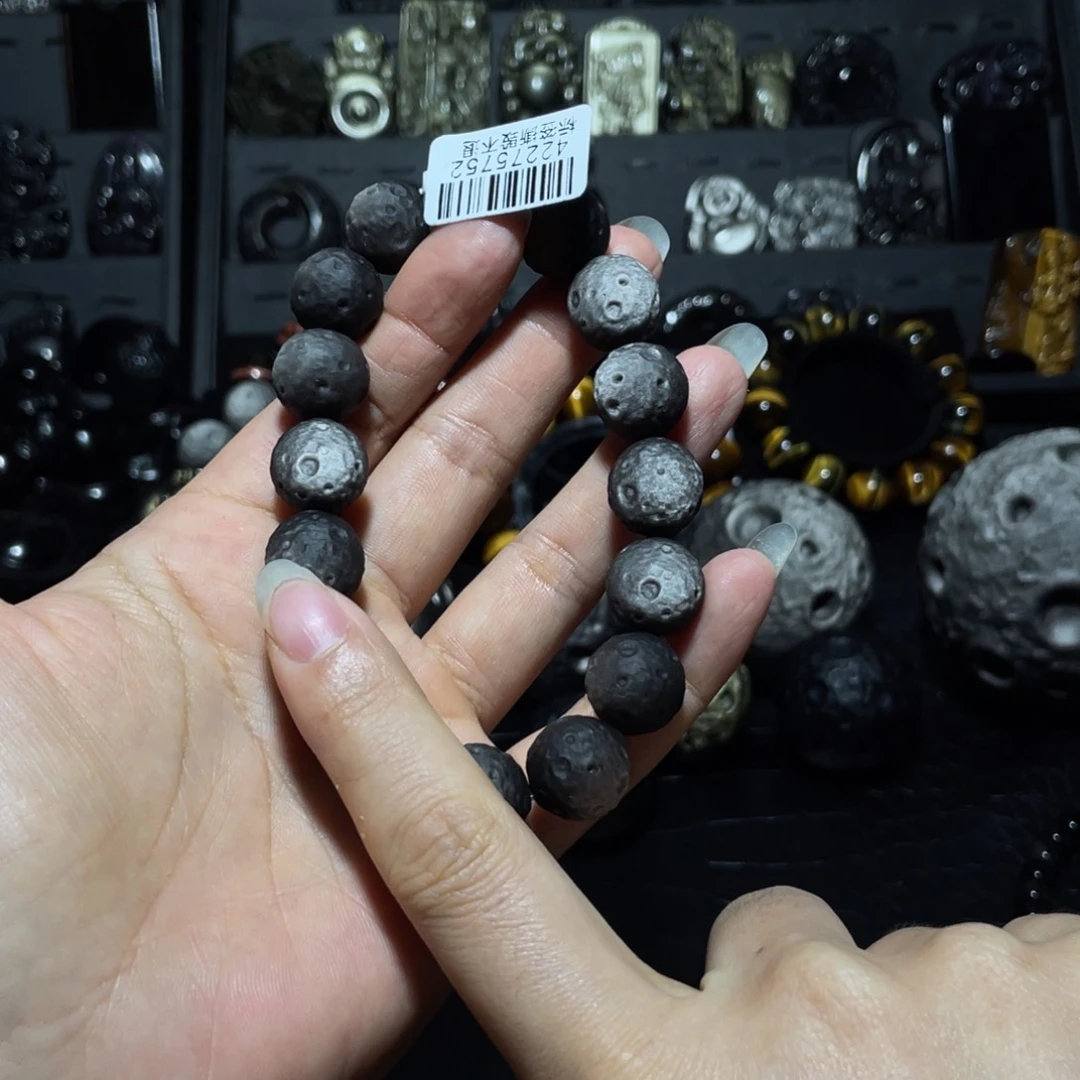 未镶嵌黑曜岩珠宝奇石琥**?