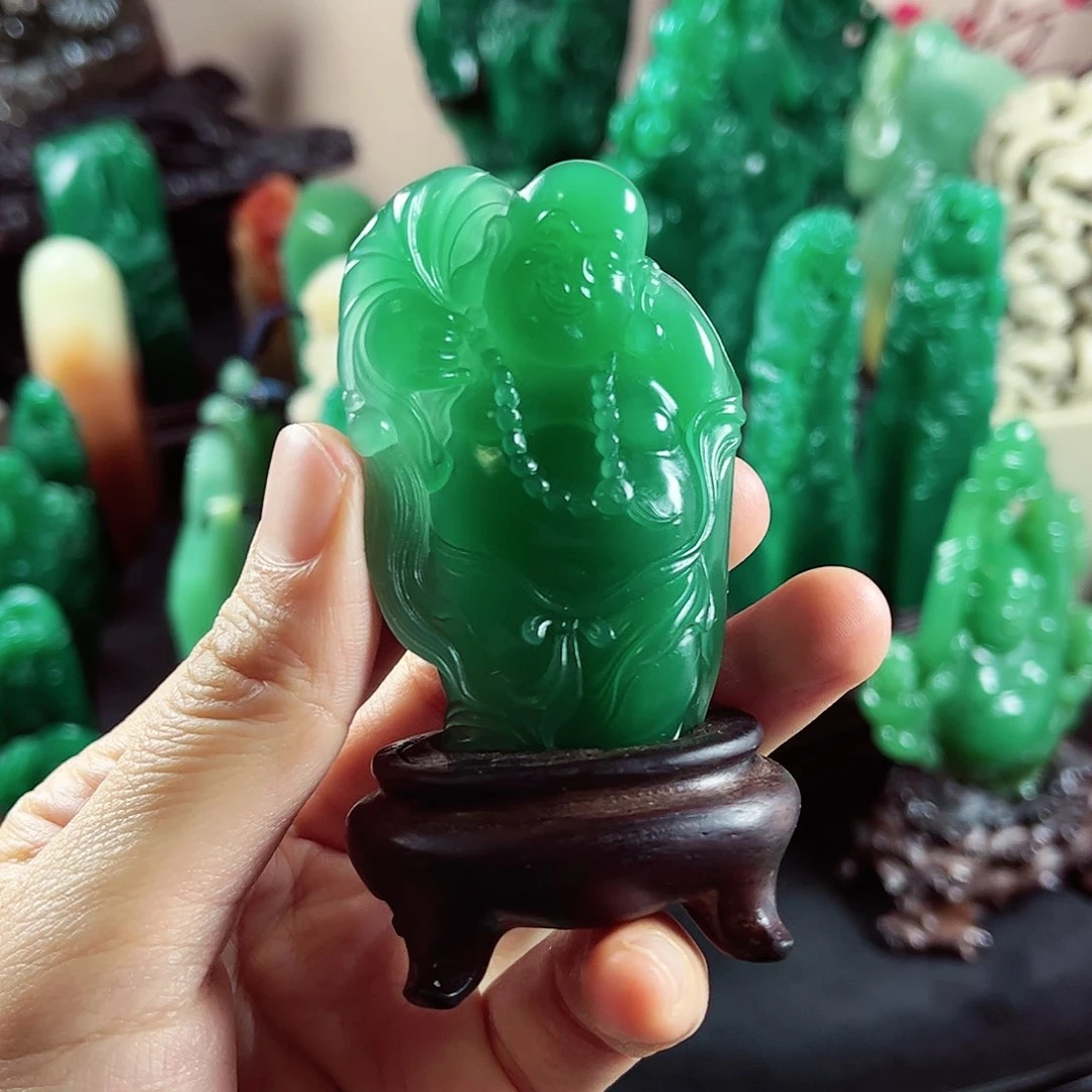 四川石雅安绿名贵石材