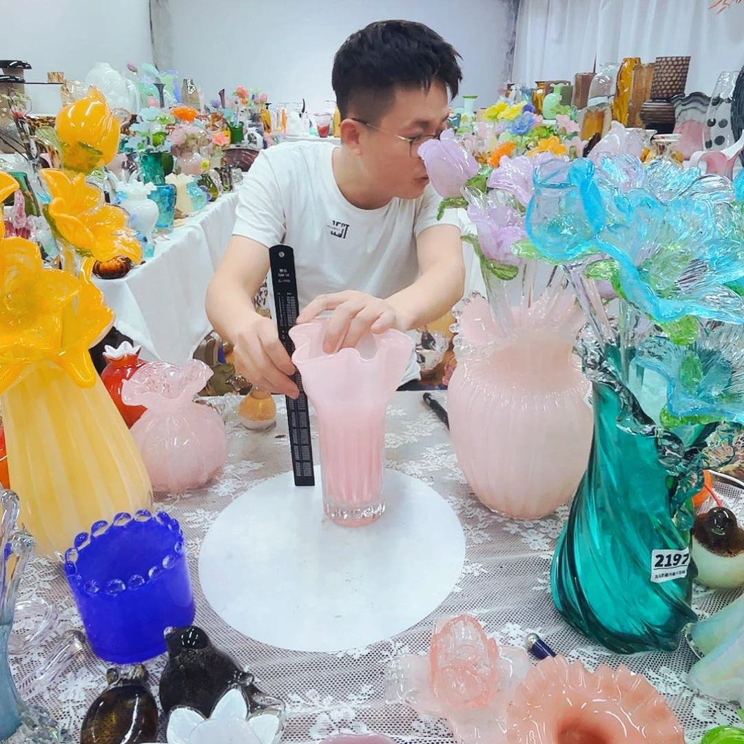 琉璃花瓶花器艺术品