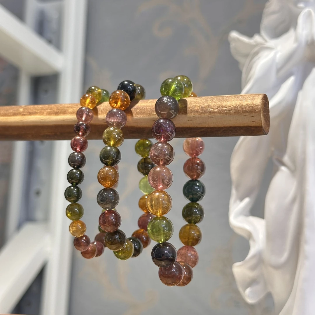 天然碧玺手串 多样性发其一 B57