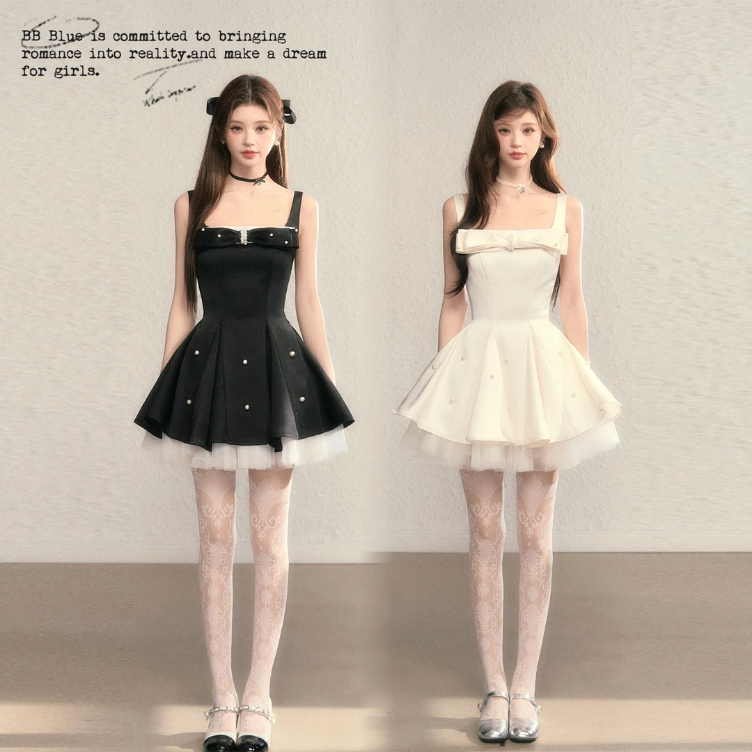 BB BLUE 原创设计 07.12 福利上新/ 星辰舞曲 钉珠连衣裙