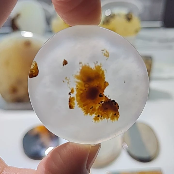 玛瑙/玉髓未镶嵌吊坠(不含链)41号