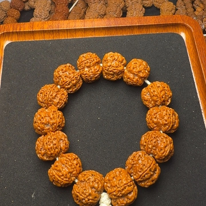 手串金刚菩提8号23尺寸满肉梅花