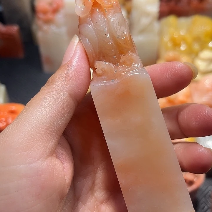 黑***阳老挝石老挝保利石印章