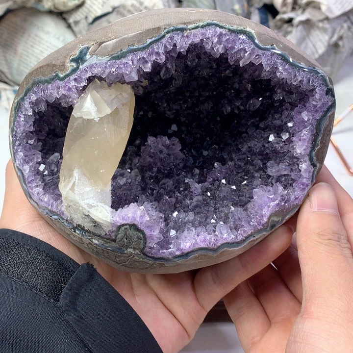 紫晶大型摆件（非配饰）未镶嵌