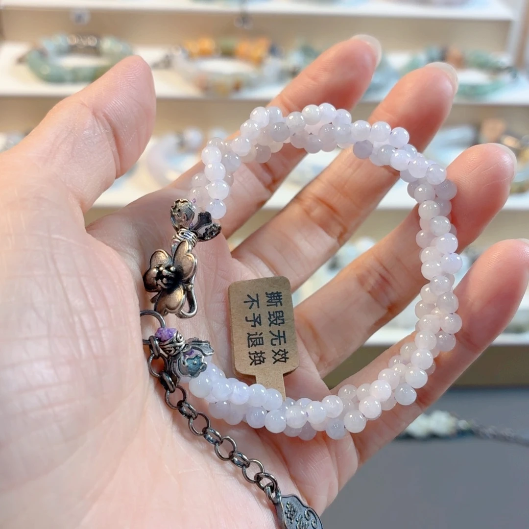一***未镶嵌手链翡翠手串