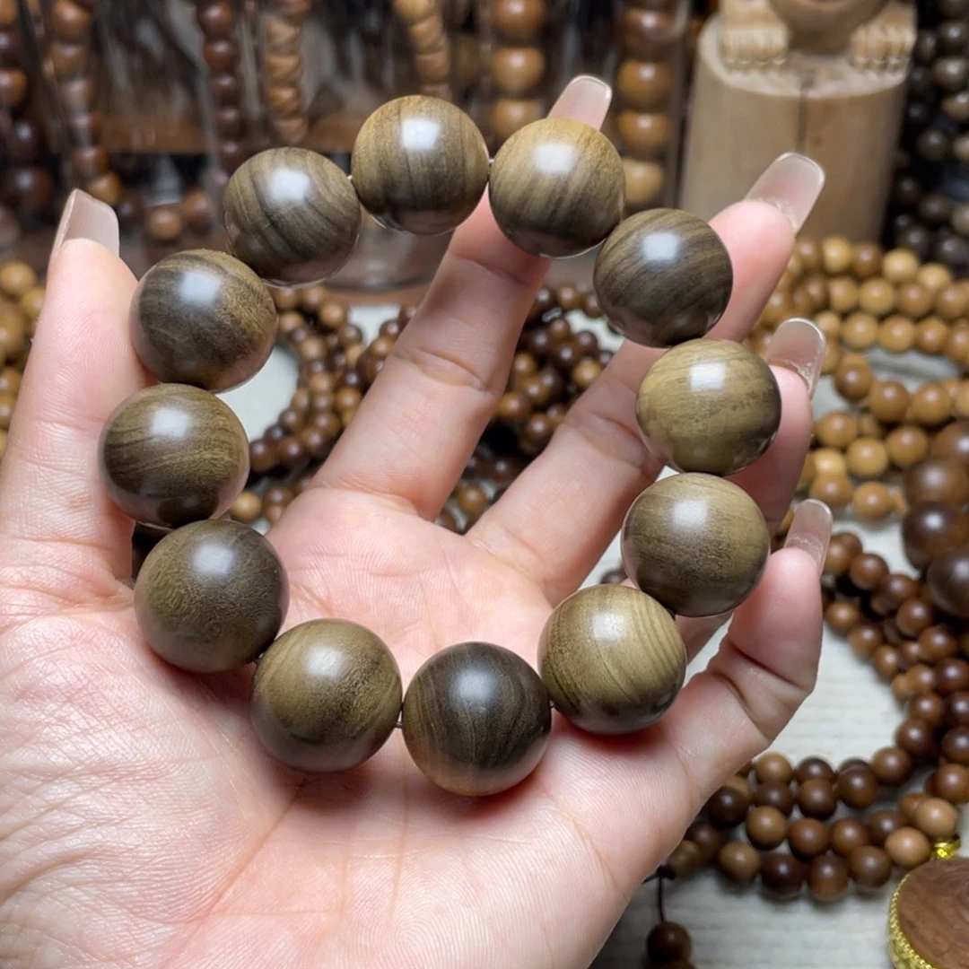 檀香木手串/手链印度老山檀香2.0阴沉